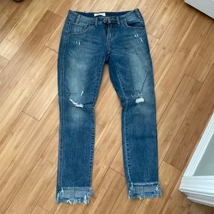 ONE by One Teaspoon low waist, short rise, fitted leg size 27